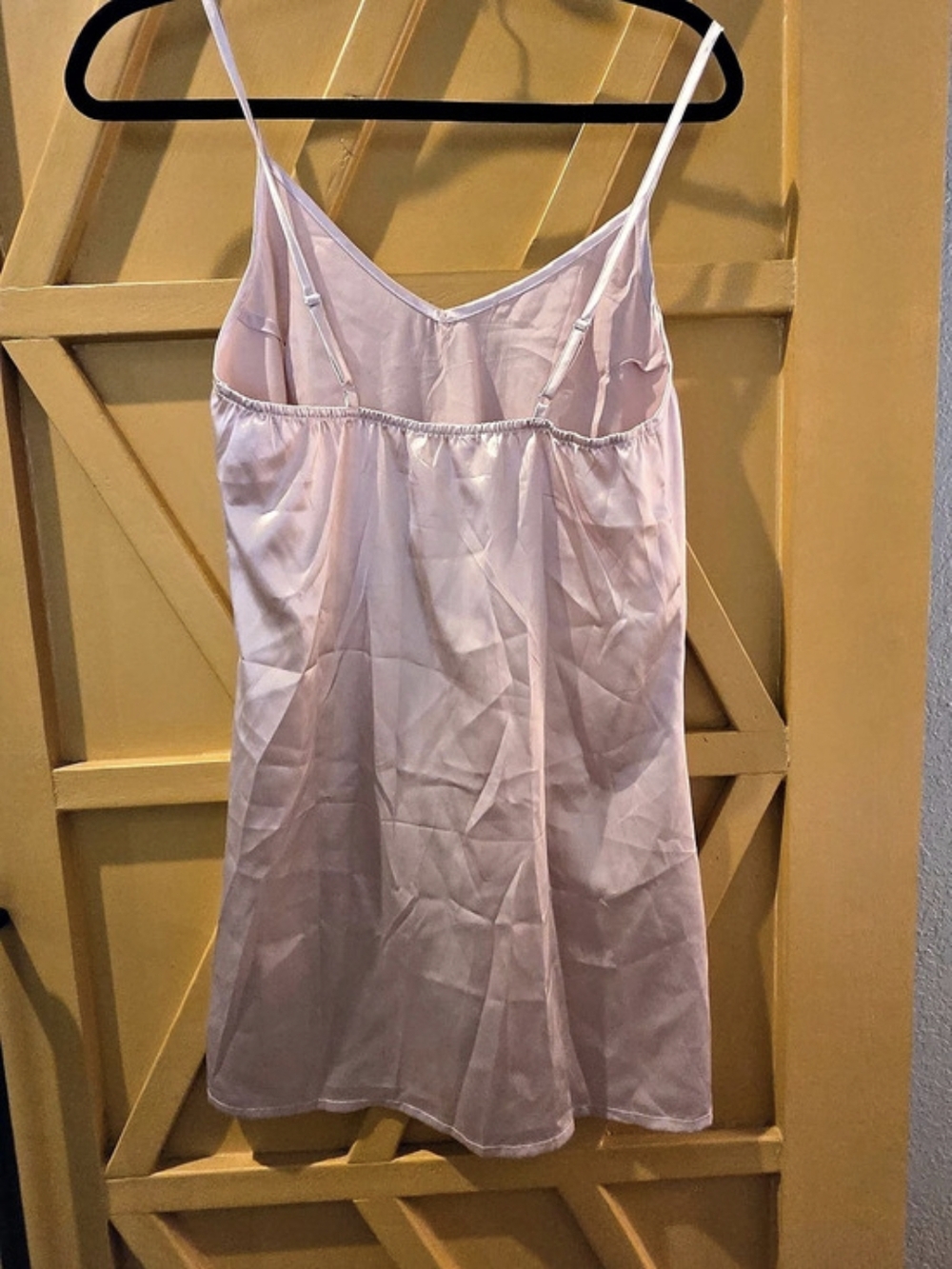 EKOUAER Tan Mini Slip Dress Size Small Like New